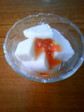 杏尽くし杏仁豆腐